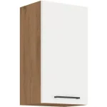 Újdonság Niki 30. konyha 40 G-72 1F 40x71,5x31cm fényes fehér/lancelot tölgy
